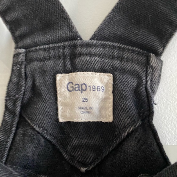 GAP 1969 washed denim overalls - Picture 3 of 3